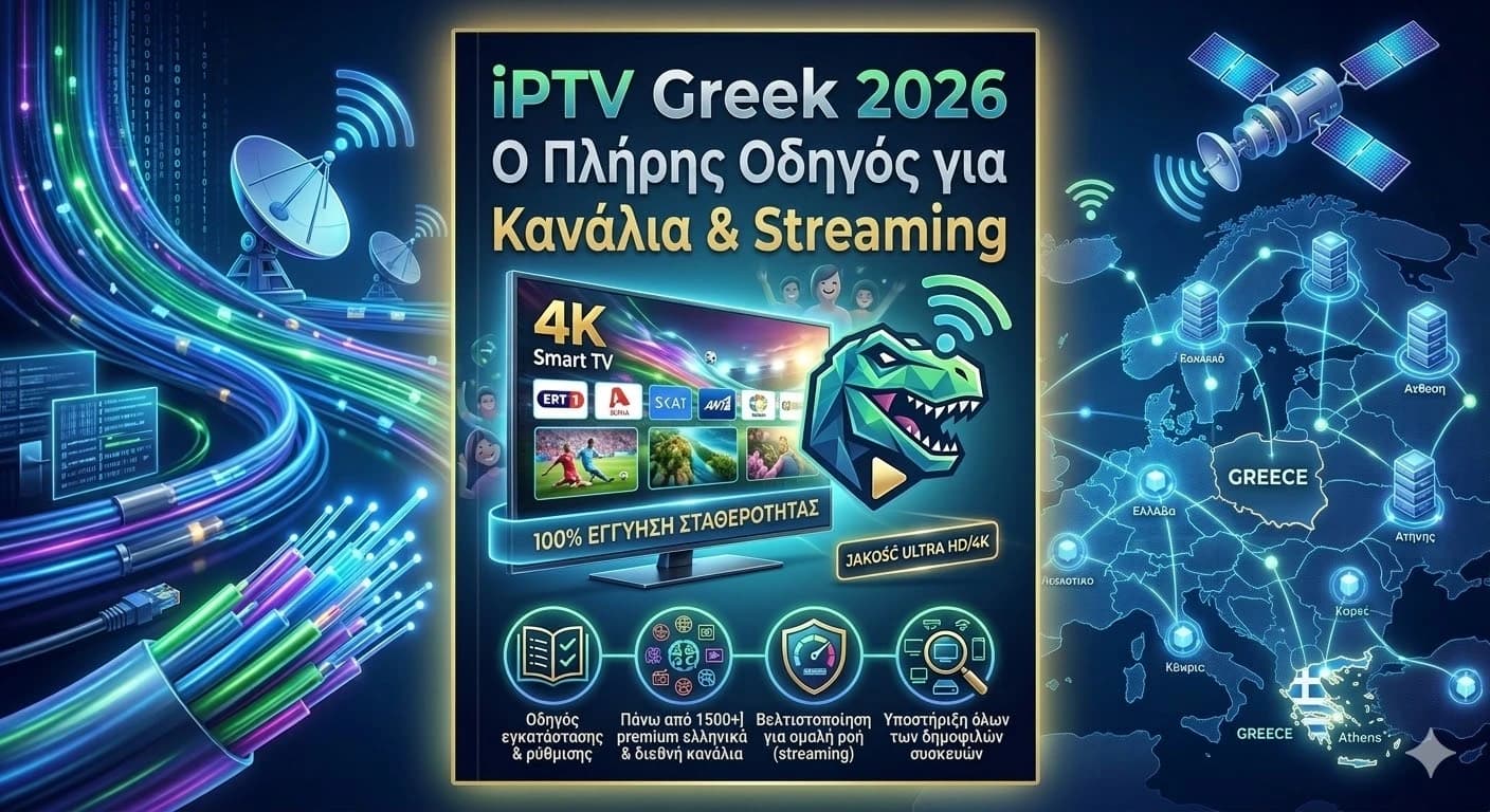 IPTV Greek 2026 Ο Πλήρης Οδηγός για Ελληνικά Κανάλι