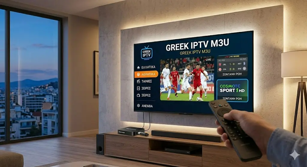 Greek IPTV M3U Ο Απόλυτος Οδηγός για Ελληνικά Κανάλια.